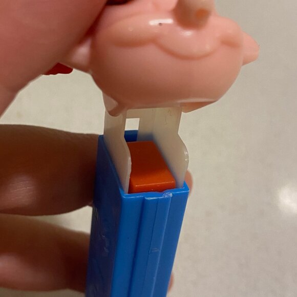 VINTAGE PEZ CANDY DISPENSER NO FEET - PEZ PAL BOY PIRATE 3.9 PAT YUGOSLAVIA - Picture 10 of 14